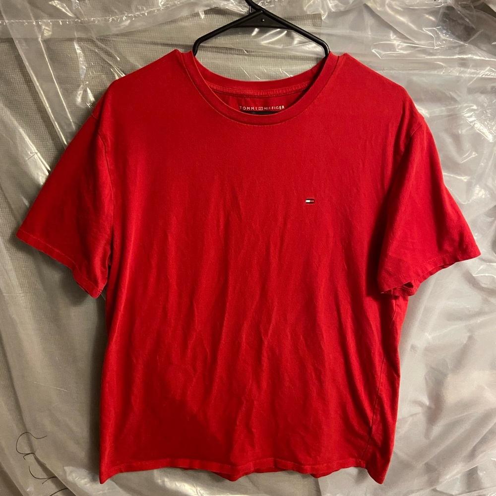 Tommy Hilfiger Classic Red Short Sleeve Tee